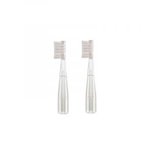 2 CABEZALES DE REPUESTO TRANSPARENTES