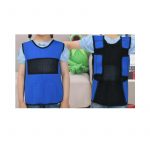 CHALECO LASTRADO SENSORIAL 6-7 AÑOS NEGRO