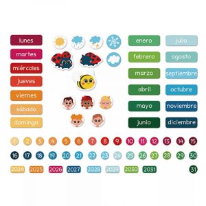 Calendario Magnético Español