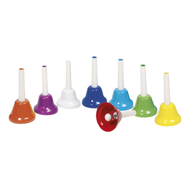 Campanas de colores 8 piezas