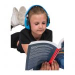 Cascos silenciadores junior azul