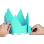 Corona de Cumpleaños Azul