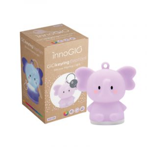 GIOELEPHANT KEYRING NIGHT LIGHT SILICONE GIO-153