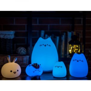 GIOKITTY MIDI LUZ NOCTURNA DE SILICONA LJC-101