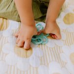 Pelotas Sensoriales de Silicona Azul y Menta