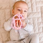 Pelotas Sensoriales de Silicona Rosa y Naranja