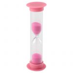 RELOJ DE ARENA 2 MINUTOS ROSA