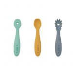 SET DE CUBIERTOS DE APRENDIZAJE AZUL