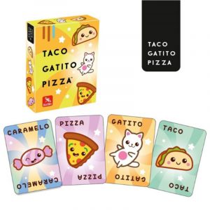 TACO, GATITO Y PIZZA +2-6JUG +4