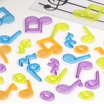 PIZARRA MAGNÉTICA CON NOTAS MUSICALES