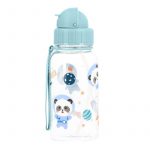 BOTELLA PLÁSTICO PANDAS IN SPACE 500ML