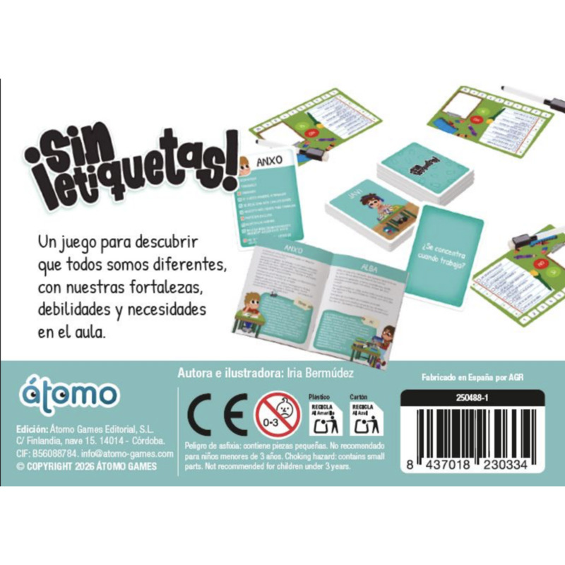 ¡SIN ETIQUETAS!