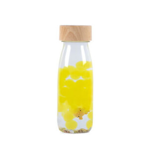 Sound Bottle Pufferfish - amarillo