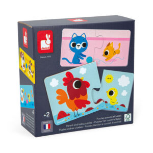 Puzzle Familias de Animales - Janod
