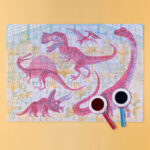 DISCOVER THE DINOSAURS PUZZLE
