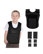 CHALECO LASTRADO SENSORIAL NEGRO