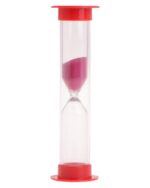 RELOJ DE ARENA 10 MINUTOS ROJO