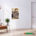 ARTE CON PERLAS GATO