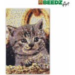 ARTE CON PERLAS GATO