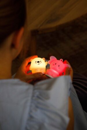 GIOBEAR KEYRING NIGHT LIGHT SILICONE GIO-150