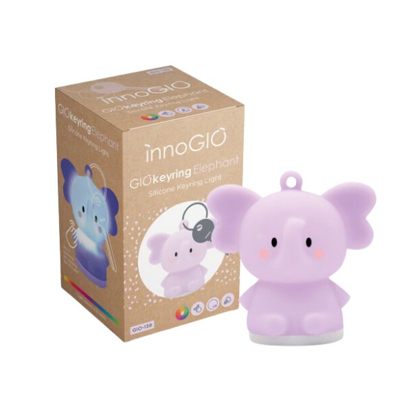oppa-1454-1-735cc6ccb2d48dc2-white-v1 GIOELEPHANT KEYRING NIGHT LIGHT SILICONE GIO-153