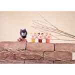 MARIONETAS DE DEDO EL LOBO Y LOS TRES CERDITOS