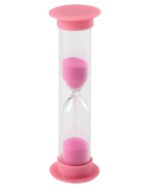 RELOJ DE ARENA 2 MINUTOS ROSA