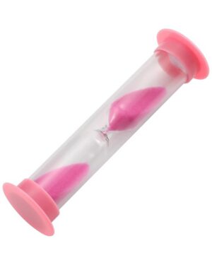RELOJ DE ARENA 2 MINUTOS ROSA
