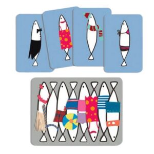 JUEGO DE OBSERVACION Y MEMORIA SARDINES +5