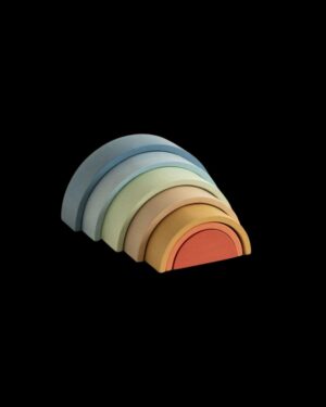 ARCO IRIS DE MADERA