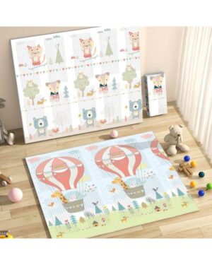 ALFOMBRA FANCY GLOBOS Y ANIMALES