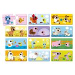 Puzzle Familias de Animales - Janod