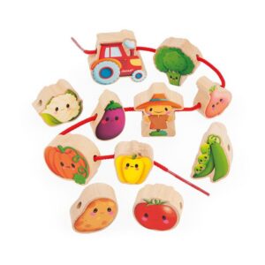 Cuentas de madera para Enhebrar Verduras
