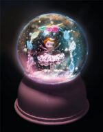 LÁMPARA BOLA DE NIEVE BAILARINA