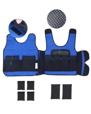 CHALECO LASTRADO SENSORIAL 6-7 AÑOS NEGRO