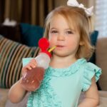 ARK BEAR BOTTLE KIT TO TEACH STRAW DRINKING