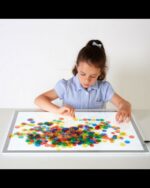 FICHAS TRANSPARENTES PARA MESA DE LUZ