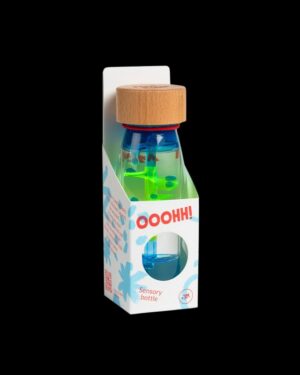 SPIRAL BLUE BOTTLE