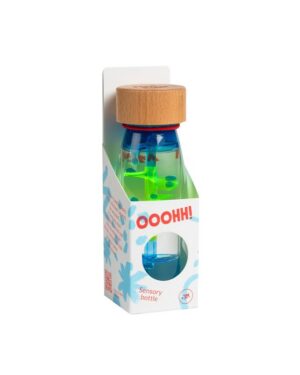SPIRAL BLUE BOTTLE