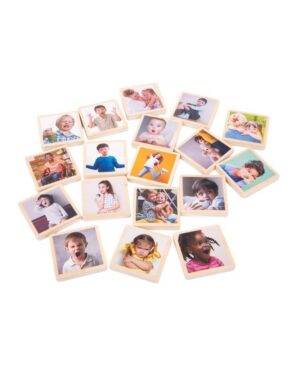 CONJUNTO 18 FICHAS EMOCIONES +18M