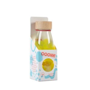Sound Bottle Pufferfish - amarillo