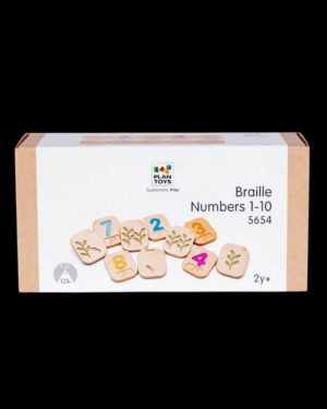 NÚMEROS EN BRAILLE