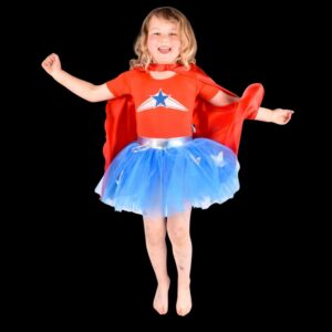 DISFRAZ SUPER WOMAN 4-6A