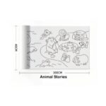 ROLLO PAPEL ADHESIVO ANIMALES
