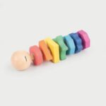 TICKIT GIRO DE FORMAS DE MADERA ARCO IRIS