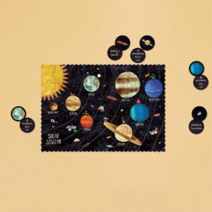 PLANETS TINY PUZZLE LOOK & LEARN