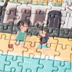 BARCELONA GAUDI- CUBE PUZZLE 500PCS +12 LONDJ