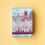 BARCELONA SKYLINE PUZZLE REVERSIBLE