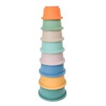 Cubos apilables de silicona
