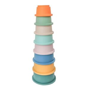 Cubos apilables de silicona